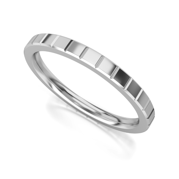 Bild von Memoire-Ring „Ich erinnere mich“_521 Weißgold