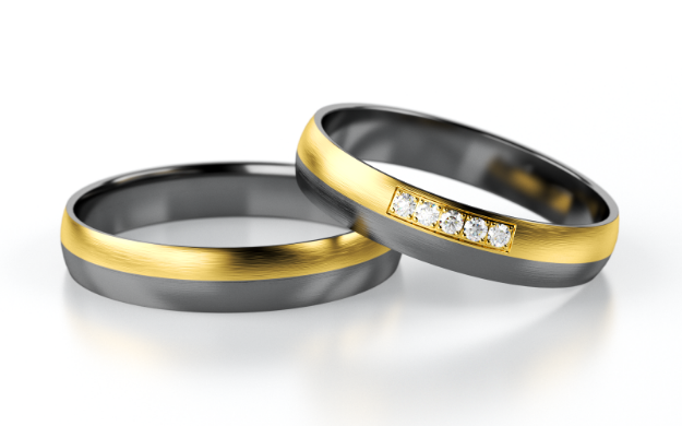 Bild von Tantal Trauringe_ta12