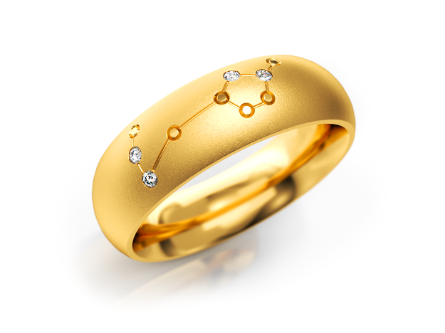 Bild von Zodiac-Ring "Fische"_602 G