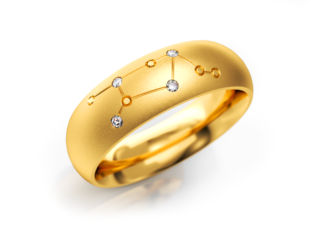 Bild von Zodiac Ring "Jungfrau"_608 G