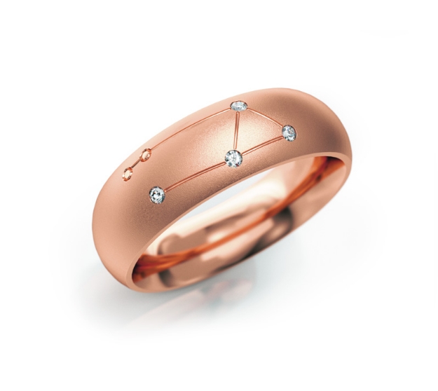 Bild von Cosmic Zodiac Ring "Waage"_609 R