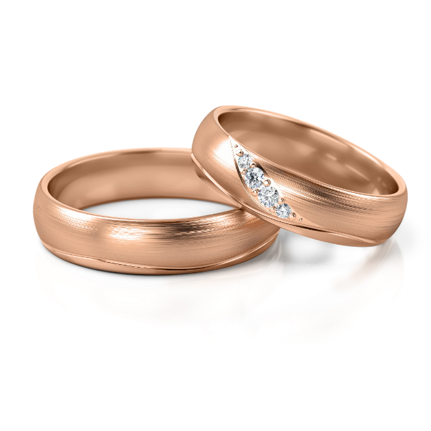 Bild von Trauringe "Flow" - 283 R