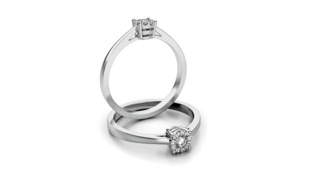 Bild von Verlobungsring - ST14 W