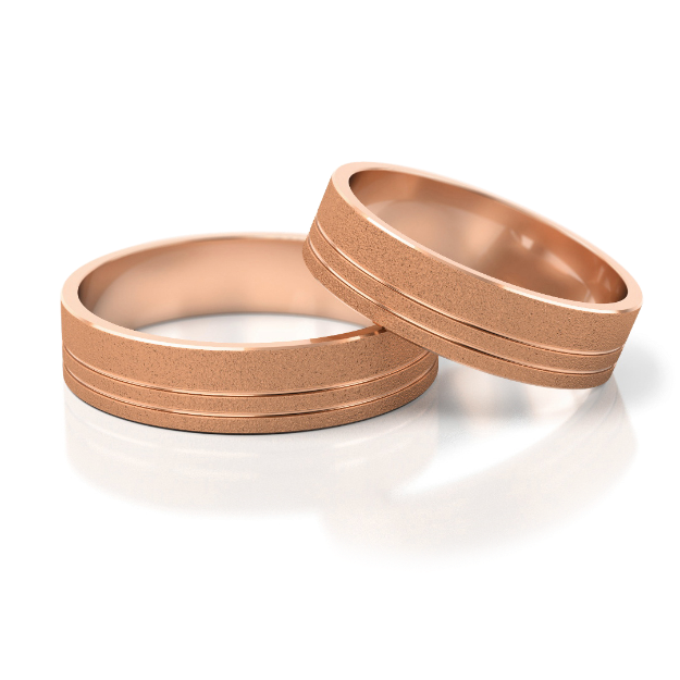 Bild von Trauringe "Minimalistisch" - 127 R